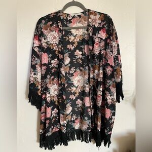 Daniel Rainn Floral Cardigan